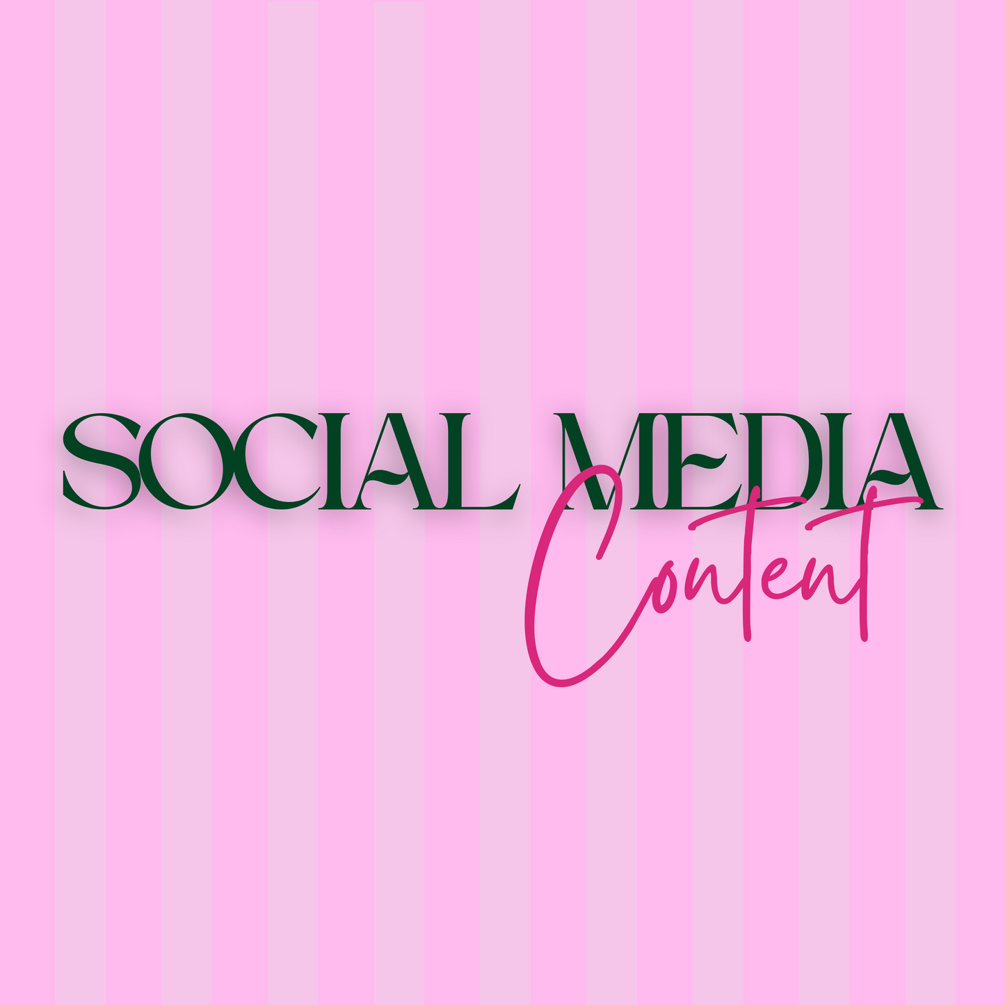 Custom 30 Days of Social Media Content