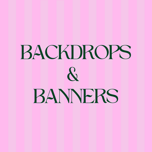 Backdrops/Banners