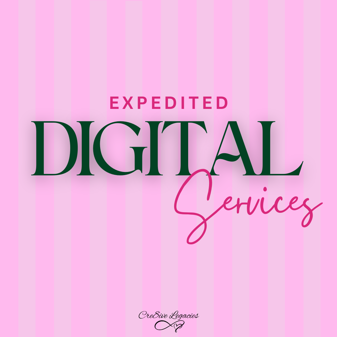 Expedited Services (Digital Products Only)